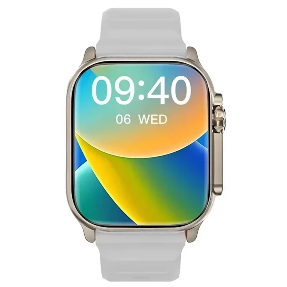 2026 New Men Smart Watch 2.01 Inch HD Screen Bluetooth Call Health Fitness Tracker Multi Sport Mode Smartwatch for Android IOS