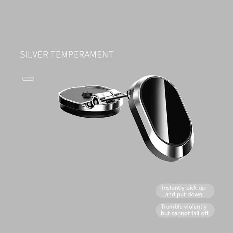 720° Rotation Foldable Magnetic Car Phone Holder Adjustable Universal Dashboard Stand Air Vent Mount GPS for Iphone Samsung